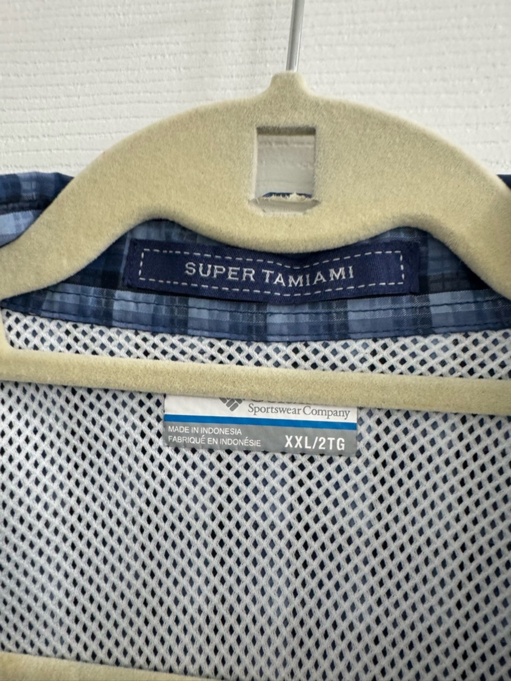 Men’s Tamiami Columbia, fishing shirt, xxl